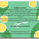 WAKACJE CZAS ZACZĄĆ !!!